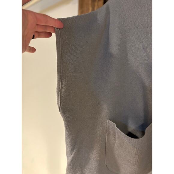 Zara Girls Sweater Knit Short Sleeve Vest Jacket Size 9-10 - Picture 3 of 6